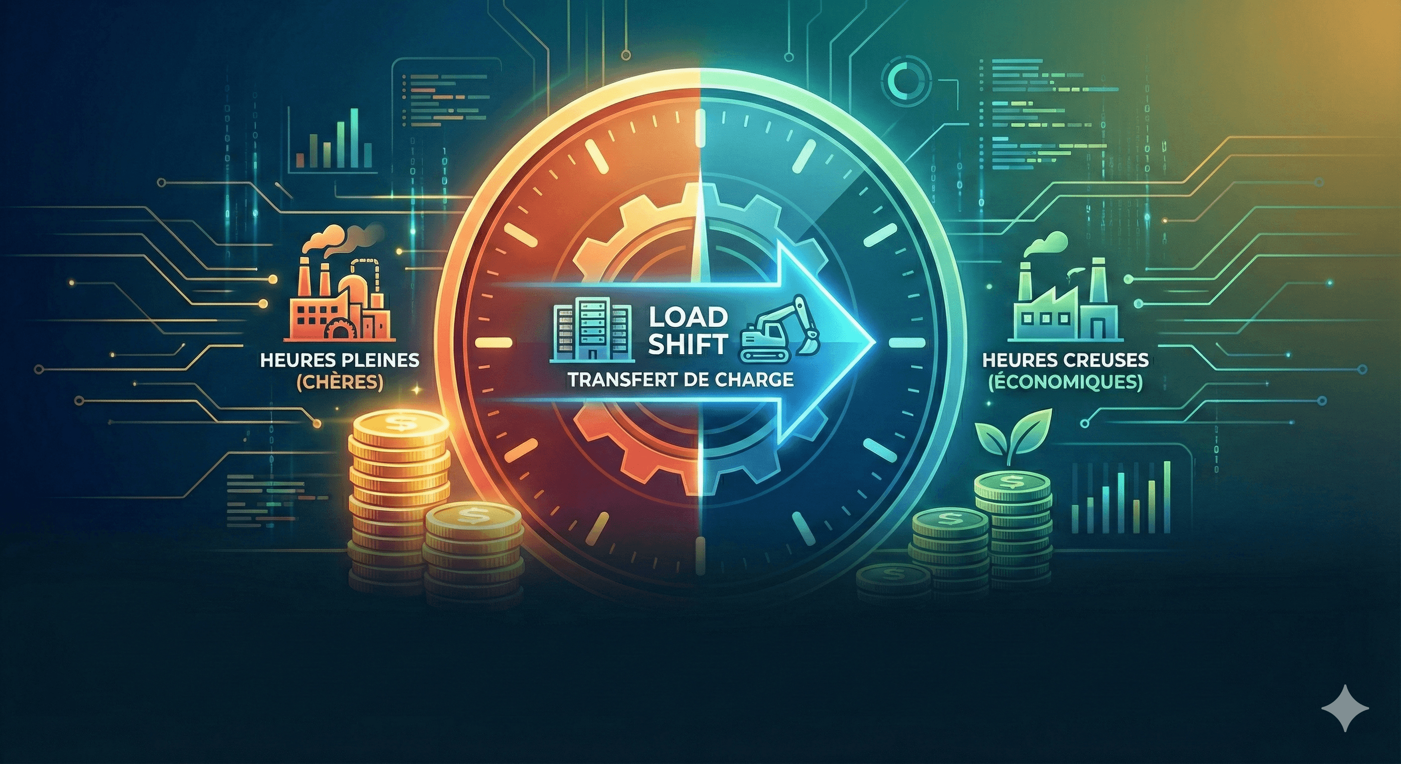 Transfert de charge : 6 stratégies pour réduire vos coûts énergétiques