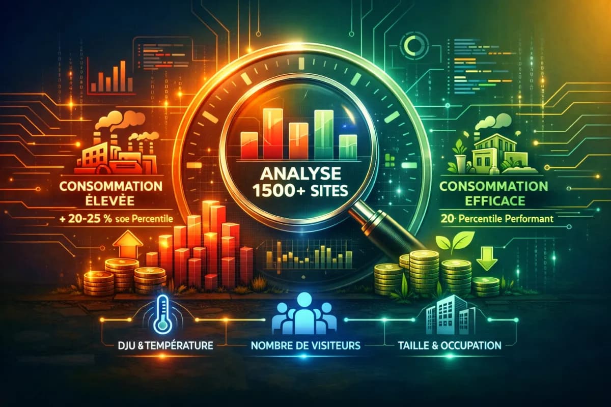 Analyse de consommations à grande échelle: combien d'économies potentielles?